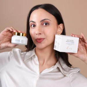 rice water brightening cream with bakuchiol, niacinamide | brightening & wrinkle