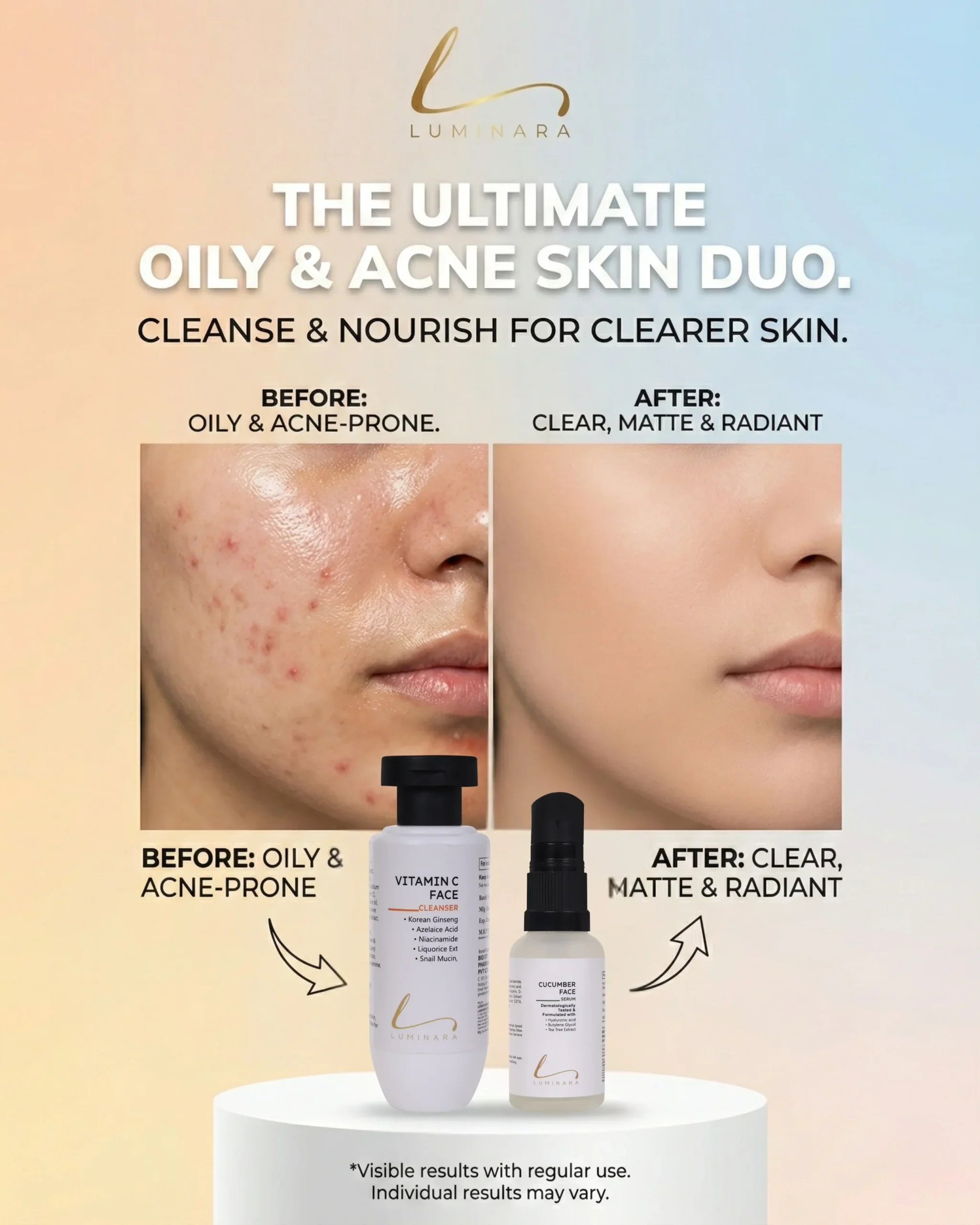 acne, pimple & oil control daily routine combo acne, pimple & oil control daily routine combo