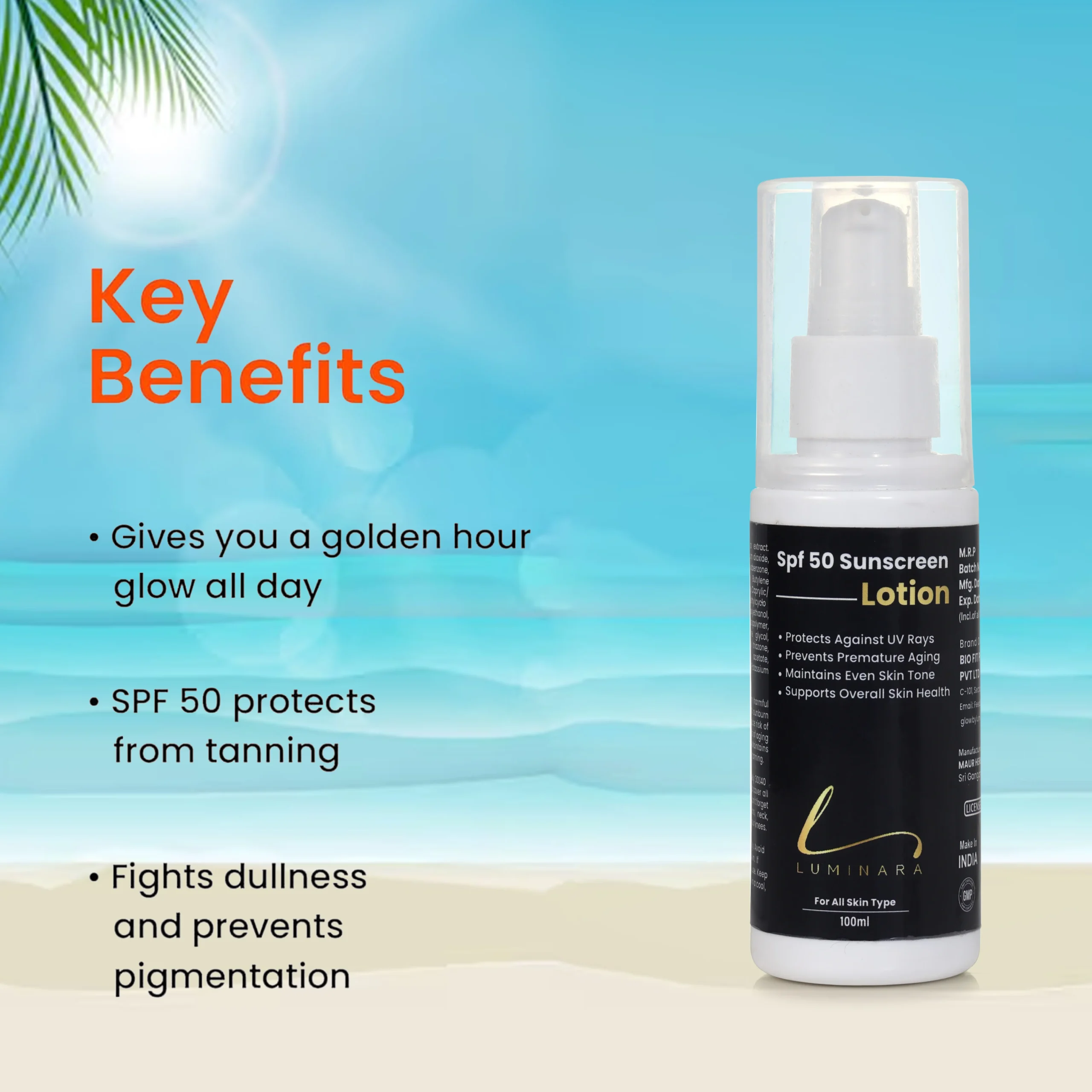spf 50 broad spectrum sunscreen lotion with aloe vera & vitamin e | uva & uvb protection spf 50 broad spectrum sunscreen lotion with aloe vera & vitamin e | uva & uvb protection