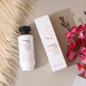 vitamin c face cleanser with pro vitamin b5 & aha | oil control & deep cleansing face wash