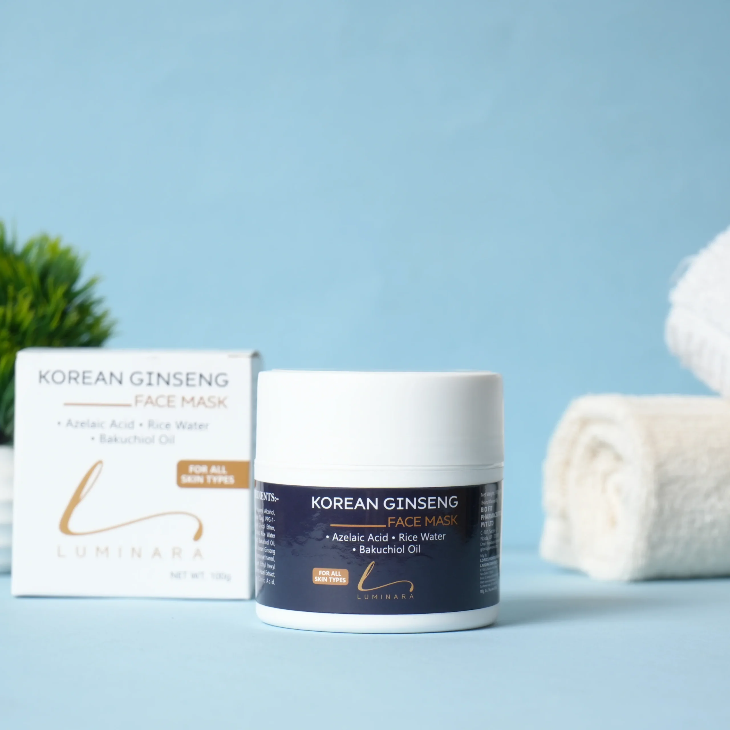 korean ginseng face mask with rice water, hyaluronic acid & bakuchiol | tanning and dead skin korean ginseng face mask with rice water, hyaluronic acid & bakuchiol | tanning and dead skin