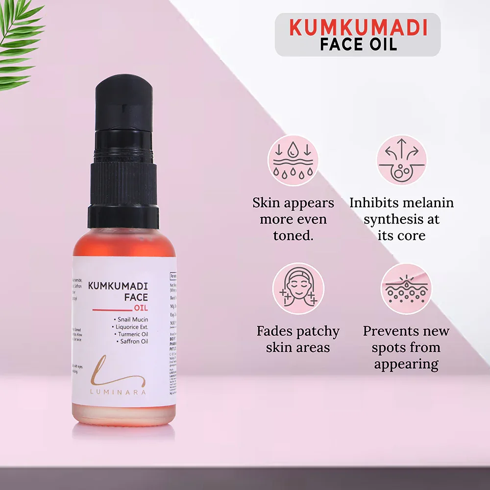kumkumadi glowing face oil infused with korean ginseng & saffron | revitalizing & younger skin kumkumadi glowing face oil infused with korean ginseng & saffron | revitalizing & younger skin