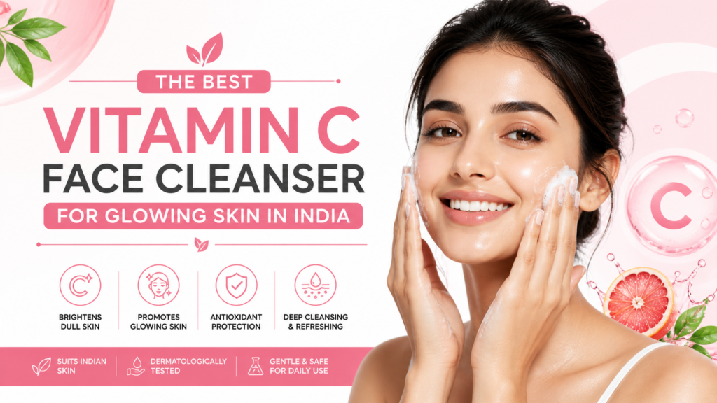 Best Vitamin C Face Cleanser for Glowing Skin in India – Complete Guide Best Vitamin C Face Cleanser for Glowing Skin in India – Complete Guide